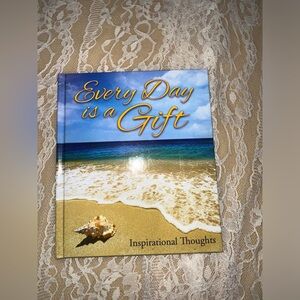 Inspirational Thoughts Book with Beach Cover